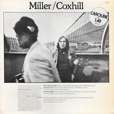 Lol Coxhill & Steve Miller  - Coxhill / Miller / Miller / Coxhill (LP Album) • £34.99