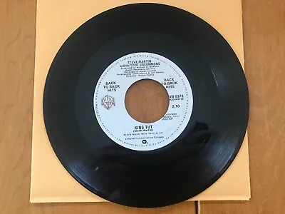 King Tut Steve Martin 1978 Vintage Vinyl 45 Rpm Record B/W Excuse Me • $6