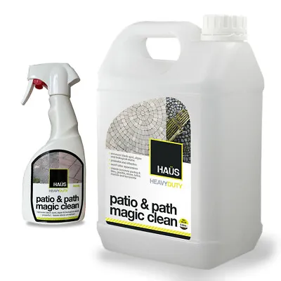 £22.95 • Buy Patio Magic Clean Paths Drives Decking Algae Remover Moss 5 X STRONGER  Cleaner
