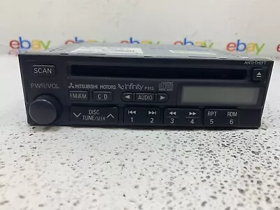2000-2001 Mitsubishi Diamante Radio Stereo Disc Infinitiy P912 CD 1 DIN MR490090 • $59.95
