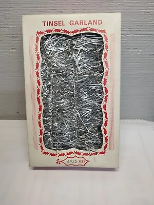 Vintage Christmas Tinsel Garland Made In Japan With Original Box! • $9.99