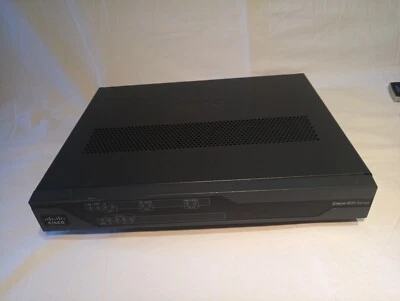 £4.99 • Buy CISCO C887VA-W-E-K9  Integrated Service 10/100 Mbps Fast Ethernet Network Router