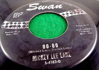 Mickey Lee Lane -Swan 45 RPM - OO-OO / Shaggy Dog   -   Rock Rocker ! • $4.99