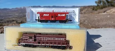 N SCALE Rock Island LOCOMOTIVE/TRAIN SET/LOT • $105.49