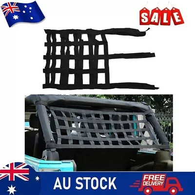 Heavy Duty Car Van Roof Cargo Net Luggage Mesh Rack For Jeep Wranlger 152*43cm • $30.39