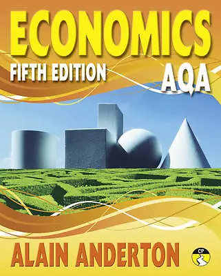 Anderton Mr Alain : AQA A Level Economics Student Book FREE Shipping Save £s • £5.35