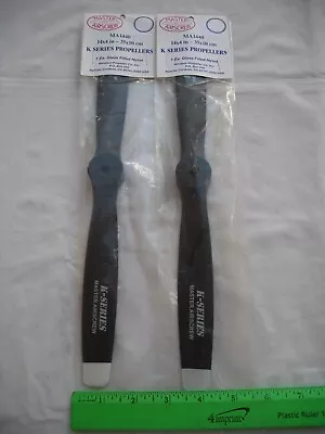 Lot Of 2 Master Airscrew MA1440 Propeller 14 X 4 K SeriesPropRC R/C Airplane • $19.99