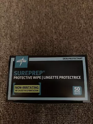 Medline Sureprep Skin Protective Barrier Wipe - Box Of 50 - MSC1500 • $13.50