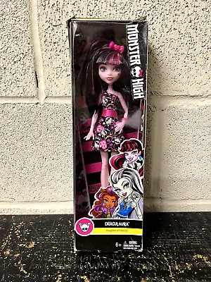 Monster High How Do You Boo? Draculaura Doll 2015 Mattel DMD47 NEW DAMAGED BOX • $14.99