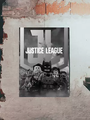 LEGO DC Justice League Movie Poster - Custom Print - A1 Size • $45