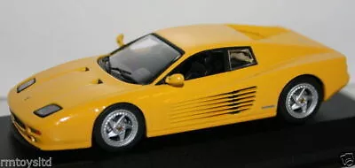 Minichamps 1/43 430 074121 - Ferrari 512 M - 1994 - Yellow • £29.99