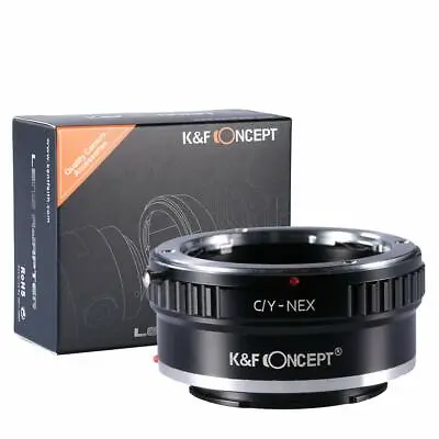 K&F Concept Adapter For Contax /Yashica C/Y Mount Lens To Sony E Mount NEX • $29.99
