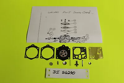 Husqvarna Chainsaw 365X Torq 372X Torq 2172 Carburetor Walbro RWJ4B Carb KIt • $20.95