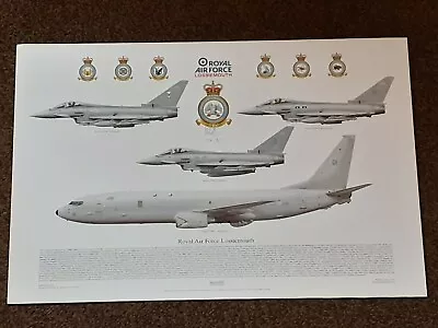  Squadron Print (**SIGNED**) A3 - RAF LOSSIEMOUTH 2018 (RARE) • £42