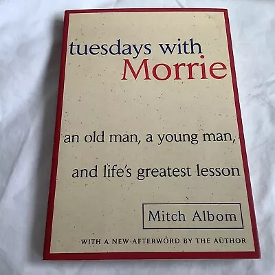 Tuesdays With Morrie By Mitch Albom - BRAND NEW!! • $5.03