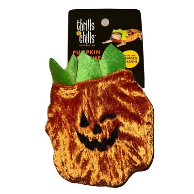 $5.50 • Buy Thrills & Chills Collection Pumpkin Reptile Costume Bearded Dragons Halloween