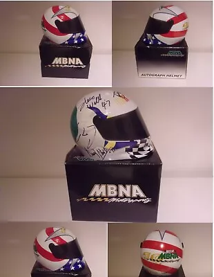 MBNA Motorsports Nascar Autograph Mini Helmet First Edition 2002 • $24.95