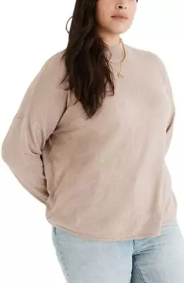 Madewell Womens S Heather Hazelwood Ashbury Mock Neck Sweater Alpaca Pullover • $14.24