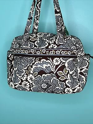 NWT VERA BRADLEY BABY BAG Retired Slate Bloom Pattern With Baby Mat 16” X13”X5” • $44.95