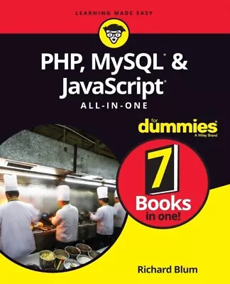 Richard Blum - PHP MySQL  JavaScript All-in-One For Dummies - New P - J245z • £26.77