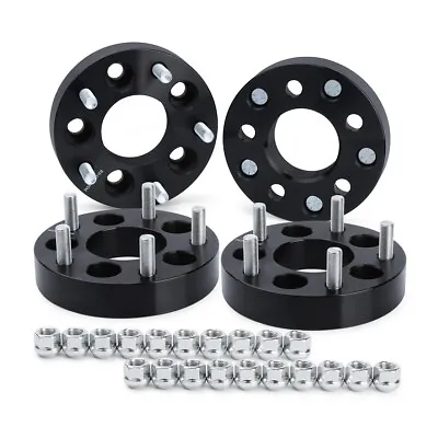 4PCS 5x4.5 To 5x5 Wheel Adapters 1.25  Thick 5x114.3 To 5x127 With 1/2x20 Studs • $68.99