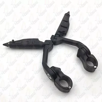 $87.59 • Buy 1-1/4  Long Angled Highway Engine Guard Foot Peg For Yamaha V-STAR XVS1300