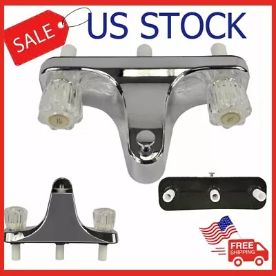 8'' Tub Shower Center-Set Mobile Home RV Tub Shower Center-Set Faucet 2-Handles • $29.87