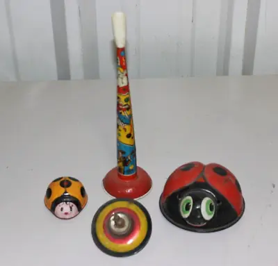 Vintage Metal Toy Lot - US Metal Toy W. Germany - Bugs Toys Noise Maker • $0.99