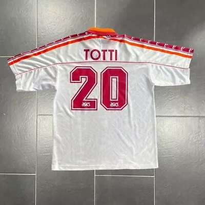 **ON HOLD** Rare Original *Totti #20* AS Roma 1995/1996 Away - Large • $400