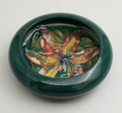 Vintage Moorcroft Flower Pottery Bowl 5 1/4  Wide • $44.99