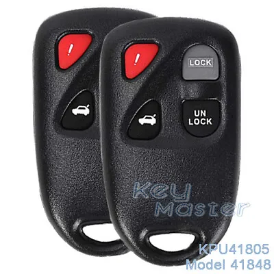 2 For Mazda RX8 2004 2005 2006 2007 2008 Remote Control Fob KPU41805 Model 41848 • $26.56