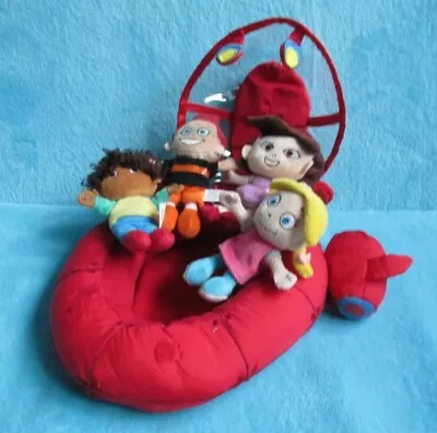 £249.99 • Buy RARE Disney Store Little Einsteins - Plush Pat Pat Rocket & All 4 Mini Soft Toys