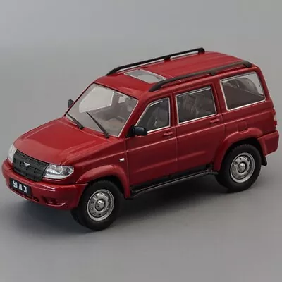 UAZ-3163 Patriot Red Russian SUV 2005 Year 1/43 Scale Rare Collectible Model Car • $27.95