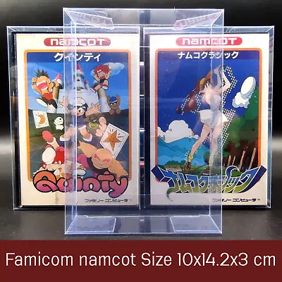 20 X Famicom Namcot Box Size Clear Plastic Case Box Protectors FC CIB Custom NEW • $40