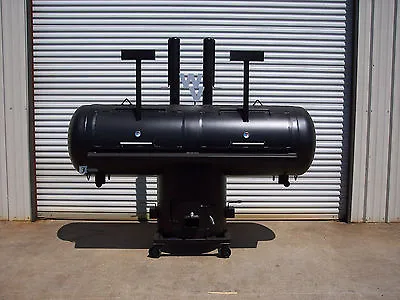 NEW Reverse Flow BBQ Pit Smoker Charcoal Grill Cooker For Concession Trailer • $4899