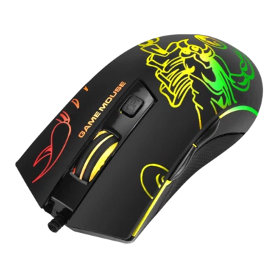 $15.95 • Buy 6400 DPI RGB Backlit Wired USB Gaming Mouse Buttons Optical Rainbow Backlight