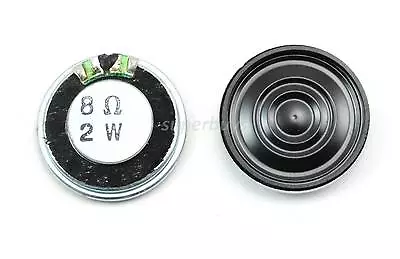 2pcs 23mm Audio Speakers 8Ohm 8Ω 2W Stereo Woofer Trumpet Horn Loudspeaker Loud • $13.95