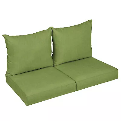 Sorra Home Sumbrella Outdoor Loveseat Pillow And Cushion Set • $250.50