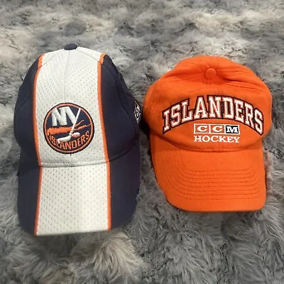 New York Islanders  Two Ccm Vintage Hats • $24.99