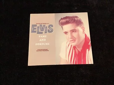 Elvis Presley Cd Ftd #16 Fame And Fortune Long Out Of Print 2002 Nm Like New • $14.95