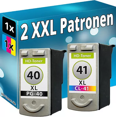 Ink Cartridges PG40+CL41 For Canon IP1200 IP1300 IP1600 IP1700 IP1800 IP1900 • £27.71