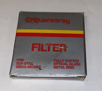 Quantaray 52mm P L Filter Made In Japan 24-166-1701 • $19.95