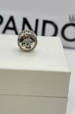Authentic Pandora Mickey Mouse Christmas Bead Charm Retired • $39.99