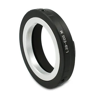 L39-EOSM Adapter For Leica L39 M39 Lens To EF-M Mount Canon EOS M M5 M6 Camera • $6.80