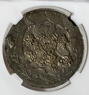 1861 Go Mexico 8 Reales With Chinese Chopmark Ngc Graded • $128.99