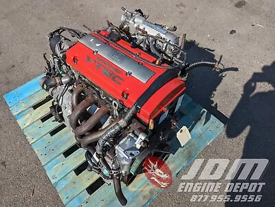 93-95 Honda Prelude 2.2L 4CYL VTEC Engine Transmission H22A1 1900420 Ships Free • $3699