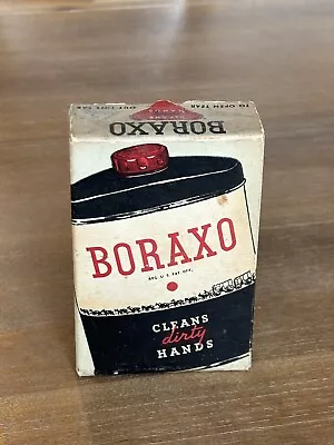 Vintage NEW FACTORY SEALED Boraxo Powdered Hand Soap 8 Oz Box • $14.99
