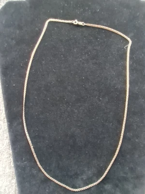£59 • Buy 9ct Gold Cuban Link Flat Curb Trace Chain Necklace !