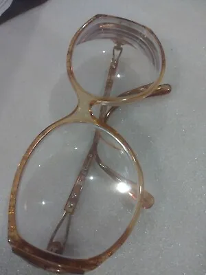 $29.99 • Buy Vintage Cristian Dior Oversized Glasses Made In Austria 2709 10 58-14
