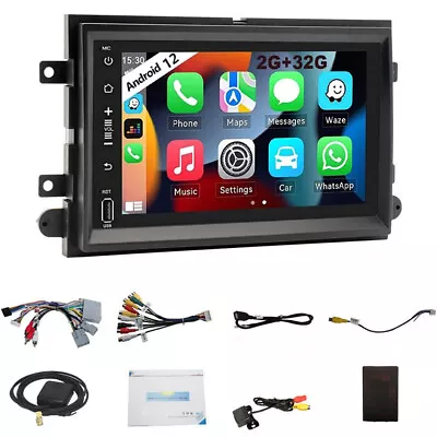 For Ford F150 2004-2008 7  Android 12 Carplay Car Stereo Radio Gps Nav Wifi Bt • $101.98